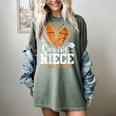 Women's Senior Niece Class Of 2026 Basketball Graduation Heart Women's Comfort Colors T-Shirt Berry