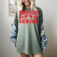 Wrestling Senior Night Wrestling Senior 2025 Graduation 7 Women's Comfort Colors T-Shirt Berry