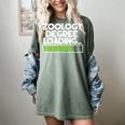 Zoology Degree Loading Zoologist Graduation Student Tee Women's Comfort Colors T-Shirt Berry