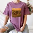 90s Roadtrip Animals Photo Cat Sloth Dog Retro Nostalgia Women's Comfort Colors T-Shirt Blue Jean