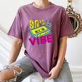 90's Vibe Retro Style Cassette Tape Nostalgia 1990s Party Women's Comfort Colors T-Shirt Blue Jean