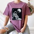 Aesthetic Spaceman Astronaut On The Moon Space Introvert Women's Comfort Colors T-Shirt Blue Jean Aesthetic Spaceman Astronaut On The Moon Space Introvert Women's Comfort Colors T-Shirt Blue Jean