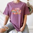 I Like Animals More Than People Sarcastic Introvert Women's Comfort Colors T-Shirt Blue Jean I Like Animals More Than People Sarcastic Introvert Women's Comfort Colors T-Shirt Blue Jean