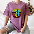 Arcade Game Machine Nostalgia Retro Gamer 80s 90s Women's Comfort Colors T-Shirt Blue Jean
