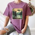 Bigfoot Sasquatch Alien Spaceship UFO Introvert Bruh Women's Comfort Colors T-Shirt Blue Jean Bigfoot Sasquatch Alien Spaceship UFO Introvert Bruh Women's Comfort Colors T-Shirt Blue Jean