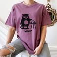 Cat What Humor Introvert Anti-Social Women's Comfort Colors T-Shirt Blue Jean Cat What Humor Introvert Anti-Social Women's Comfort Colors T-Shirt Blue Jean