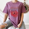 Clifford The Big Red Dog Clifford And Emily Book Cover Women's Comfort Colors T-Shirt Blue Jean