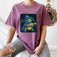 Cool Magical Book With Wizard Turtle For Adults And Kids Women's Comfort Colors T-Shirt Blue Jean Cool Magical Book With Wizard Turtle For Adults And Kids Women's Comfort Colors T-Shirt Blue Jean