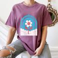 Cute Introvert Shy Teen Anti-Social Inner Strength Women's Comfort Colors T-Shirt Blue Jean