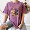 Easily Distracted By Books & Dragons Librarian Book Lover Women's Comfort Colors T-Shirt Blue Jean Easily Distracted By Books & Dragons Librarian Book Lover Women's Comfort Colors T-Shirt Blue Jean