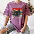 Ew People Cat Saying Introvert Women Men Kids Women's Comfort Colors T-Shirt Blue Jean Ew People Cat Saying Introvert Women Men Kids Women's Comfort Colors T-Shirt Blue Jean
