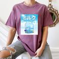 Frutiger Aero Aesthetic Tech Kawaii Milk Underwater Fishes Women's Comfort Colors T-Shirt Blue Jean Frutiger Aero Aesthetic Tech Kawaii Milk Underwater Fishes Women's Comfort Colors T-Shirt Blue Jean