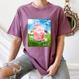Frutiger Aero Aesthetic Tech Kawaii Strawberry Milk Fishes Women's Comfort Colors T-Shirt Blue Jean Frutiger Aero Aesthetic Tech Kawaii Strawberry Milk Fishes Women's Comfort Colors T-Shirt Blue Jean