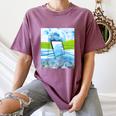 Frutiger Aero Aesthetic Tech Water Fishes Monitor Screen Raglan Baseball Tee Women's Comfort Colors T-Shirt Blue Jean Frutiger Aero Aesthetic Tech Water Fishes Monitor Screen Raglan Baseball Tee Women's Comfort Colors T-Shirt Blue Jean