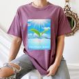 Frutiger Aero Aesthetics Women's Comfort Colors T-Shirt Blue Jean