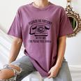Funny Slogan Patient I'm From The 1900s Raglan Baseball Tee Women's Comfort Colors T-Shirt Blue Jean