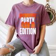 Introvert Party Solo Edition Sarcastic People Hater Women's Comfort Colors T-Shirt Blue Jean