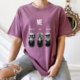 Introvert Relaxation Me Myself And Silence Skulls Women's Comfort Colors T-Shirt Blue Jean Introvert Relaxation Me Myself And Silence Skulls Women's Comfort Colors T-Shirt Blue Jean