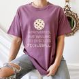 Introverted But Willing To Discuss Pickleball Women's Comfort Colors T-Shirt Blue Jean Introverted But Willing To Discuss Pickleball Women's Comfort Colors T-Shirt Blue Jean