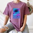 Lofi Reverie Analog Dreams Pixel 90s Desktop VHS Nostalgia Women's Comfort Colors T-Shirt Blue Jean