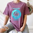 MEMORY REBOOT Women's Comfort Colors T-Shirt Blue Jean MEMORY REBOOT Women's Comfort Colors T-Shirt Blue Jean