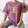 In Memory Of When I Cared Sarcastic Don't Care Finger Women's Comfort Colors T-Shirt Blue Jean