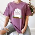 In Memory Of When I Cared Sarcastic Novelty Women's Comfort Colors T-Shirt Blue Jean