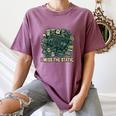 I Miss The Static Retro VHS Nostalgia Art Women's Comfort Colors T-Shirt Blue Jean