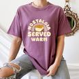 Nostalgia Served Warm Smore Women's Comfort Colors T-Shirt Blue Jean