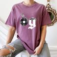 Old School Dad OG Hip Hop Head Vinyl Retro 80s90s Nostalgia Women's Comfort Colors T-Shirt Blue Jean