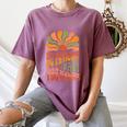 BE PATIENT I'M FROM THE 1900s FUNNY GROOVY Women's Comfort Colors T-Shirt Blue Jean