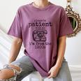 Please Be Patient With Me I'm From The 1900s Telephone Tees Women's Comfort Colors T-Shirt Blue Jean