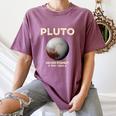 Pluto Never Forget 1930-2006 Planet Space Science Nostalgia Premium Tri-Blend Women's Comfort Colors T-Shirt Blue Jean