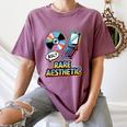 Rare Aesthetic Retro Nostalgia Y2K Vibes Women's Comfort Colors T-Shirt Blue Jean