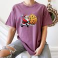 Santa Holding Cookie Xmas Baker Introvert Christmas Women's Comfort Colors T-Shirt Blue Jean Santa Holding Cookie Xmas Baker Introvert Christmas Women's Comfort Colors T-Shirt Blue Jean