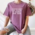 Shark Fossils Introvert But Willing To Discuss Shark Teeth Women's Comfort Colors T-Shirt Blue Jean
