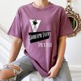 Showtime Every Moment Cinema Nostalgia Film Buff Humor Women's Comfort Colors T-Shirt Blue Jean