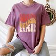 Social Distancing Expert Introvert Women's Comfort Colors T-Shirt Blue Jean Social Distancing Expert Introvert Women's Comfort Colors T-Shirt Blue Jean
