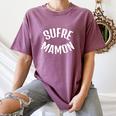 Sufre Mamon Nostalgia 80's Post Punk Premium Tri-Blend Women's Comfort Colors T-Shirt Blue Jean