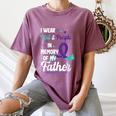 Suicide Prevention Awareness In Memory Of Father Women's Comfort Colors T-Shirt Blue Jean