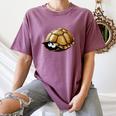Timid Turtle Cute Introvert Misanthropic Antisocial Women's Comfort Colors T-Shirt Blue Jean