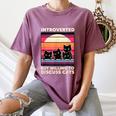 Unique Art For Introverted Cat Fans -Adults Cat Humorous Introvert Small Women's Comfort Colors T-Shirt Blue Jean Unique Art For Introverted Cat Fans -Adults Cat Humorous Introvert Small Women's Comfort Colors T-Shirt Blue Jean