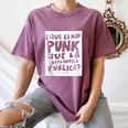What's More Punk Than The Public Library Book Lover Women's Comfort Colors T-Shirt Blue Jean What's More Punk Than The Public Library Book Lover Women's Comfort Colors T-Shirt Blue Jean