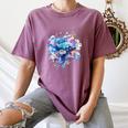 Women's Frutiger Aero Y2K Fish Women's Comfort Colors T-Shirt Blue Jean
