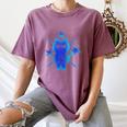 Yk2 Grunge Earthy Blue Cat With Stars Tomboy 90s Nostalgia Premium Tri-Blend Women's Comfort Colors T-Shirt Blue Jean