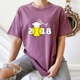 2018 Softball Senior Graduation Shirt For Girls Grad Women's Comfort Colors T-Shirt Moss