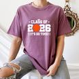 2026 Basketball Player 2026 Graduation Class Of 2026 Women's Comfort Colors T-Shirt Moss
