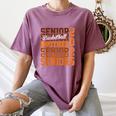 2026 Basketball Senior Brother Graduation Matching Family Women's Comfort Colors T-Shirt Moss