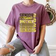 2026 Tennis Senior Brother Graduation Matching Family Women's Comfort Colors T-Shirt Moss