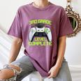 3rd Grade Level Complete Gamer Class Of 2026 Graduation Women's Comfort Colors T-Shirt Moss